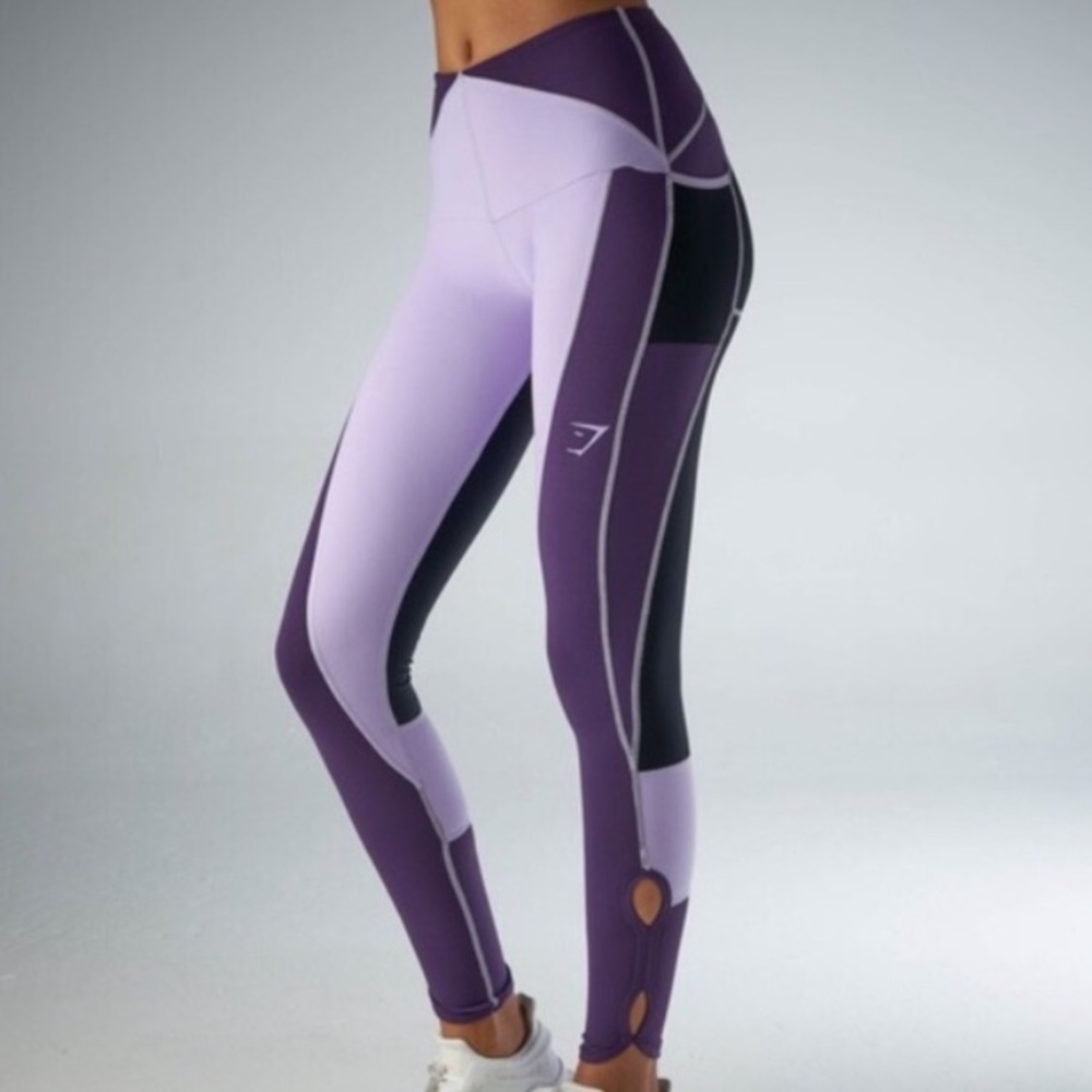 Gymshark Prism Leggings purple rare workout xs